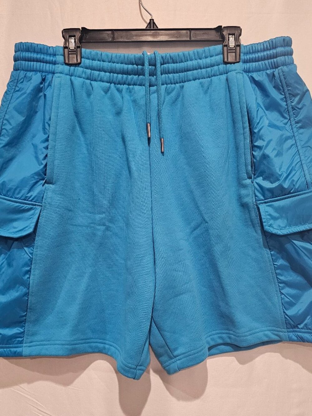 Adidas x Ivy Park Unisex Shorts XL Blue Athletic Gym Activewear cotton feel